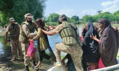 Rescue operations continue as KP areas remain cut off due to floods Rescue operations continue as KP areas remain cut off due to floods
