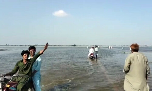 Death toll from devastating floods reaches 1,162 as waters reach Dadu