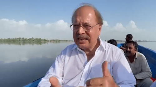 PPP leader Manzoor Wassan’s tone-deaf comparison of flood-devastated areas to Venice has Twitter disturbed