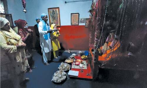 Valmikis converge on Lahore temple &lsquo;after 20 years&rsquo;
