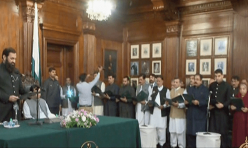 Another cabinet takes oath in Punjab