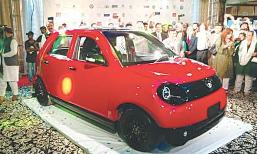 Prototype of Pakistan&rsquo;s first indigenous EV unveiled