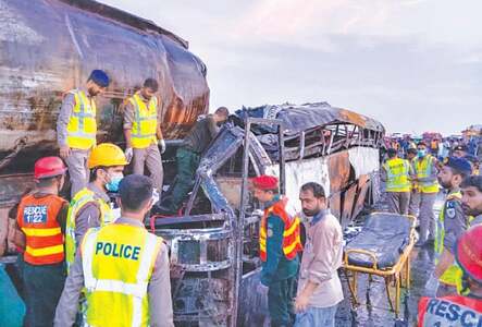 28 killed in two deadly road accidents