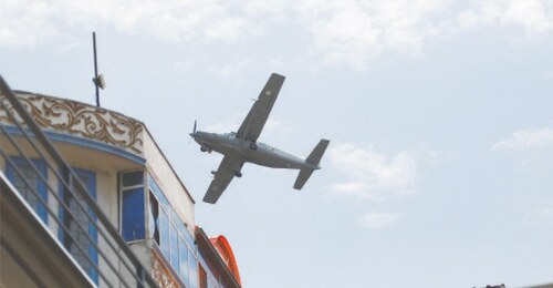 Taliban test repaired planes, helicopters Taliban test repaired planes, helicopters