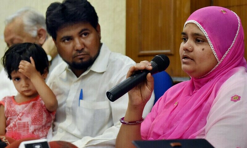 The Bilkis Bano Challenges In Supreme Court Release Of Her Rapists.