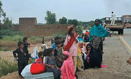 Battalions of sorrow for the flood-hit populace in Punjab