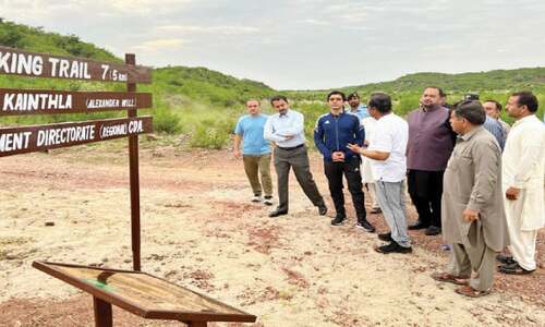 CDA chairman inaugurates new hiking trail