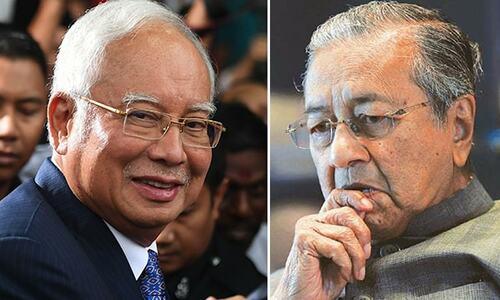 &lsquo;Highly likely&rsquo; jailed Najib Razak will get royal pardon, says Mahathir Mohamad
