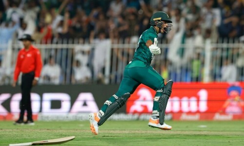 Pak vs Afg: Naseem Shah comes up clutch, hits back-to-back 6s in final over to win seesaw thriller