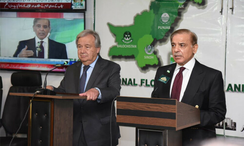 Pakistan needs 'massive' financial support for relief and recovery: UN chief