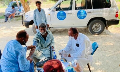 15.6 metric tons of cholera kits arrive as WHO airlifts medical supplies to Pakistan 15.6 metric tons of cholera kits arrive as WHO airlifts medical supplies to Pakistan