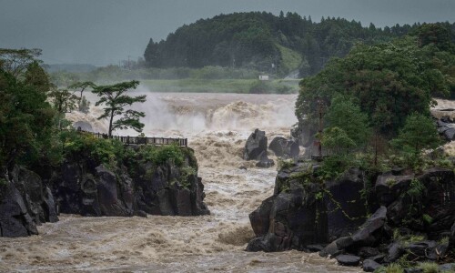Evacuation warnings after typhoon makes landfall in Japan Evacuation warnings after typhoon makes landfall in Japan