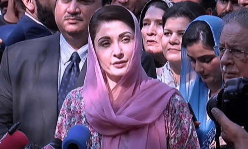 Maryam urges Imran to provide proof of party being threatened, reveal identities of Mr X and Mr Y Maryam urges Imran to provide proof of party being threatened, reveal identities of Mr X and Mr Y