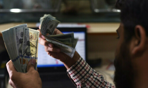 PKR nears record low in interbank after sliding 74 paise PKR nears record low in interbank after sliding 74 paise