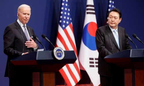 South Korean president&rsquo;s hot mic US criticism goes viral