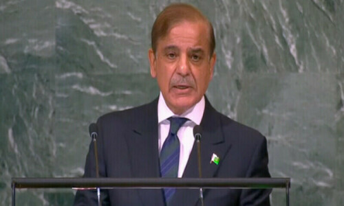 In UNGA address, PM Shehbaz highlights Pakistan's plight and urges global leaders to 'act now' on climate change In UNGA address, PM Shehbaz highlights Pakistan's plight and urges global leaders to 'act now' on climate change