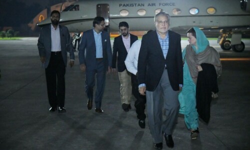 PML-N leader Ishaq Dar returns to Pakistan after five years in self-exile