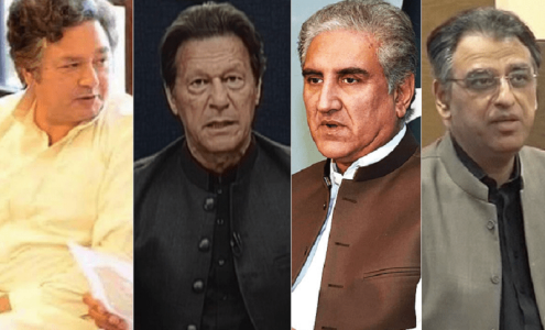 In second cipher-related leak, Imran and party bigwigs purportedly strategise ‘foreign conspiracy’ In second cipher-related leak, Imran and party bigwigs purportedly strategise ‘foreign conspiracy’