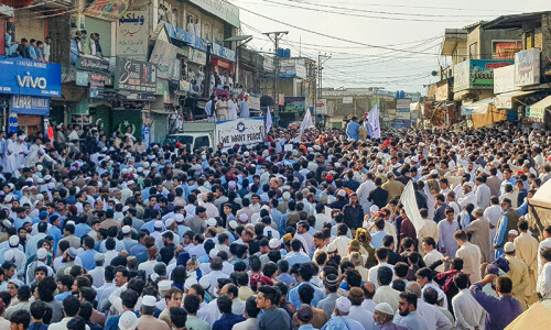 ‘We want peace’: Swat residents take to streets in Matta against wave of militancy ‘We want peace’: Swat residents take to streets in Matta against wave of militancy