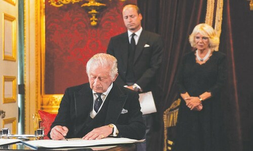 Charles proclaimed monarch in first televised ceremony