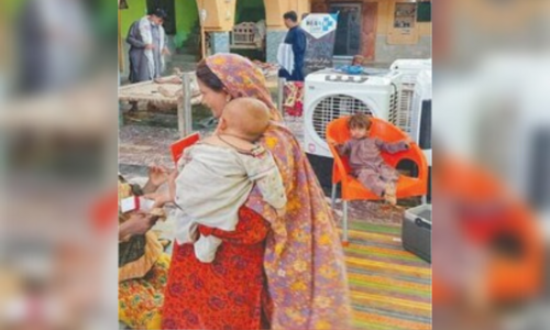 The Hindu temple that became a refuge for the flood-stricken in Balochistan's Kachhi district