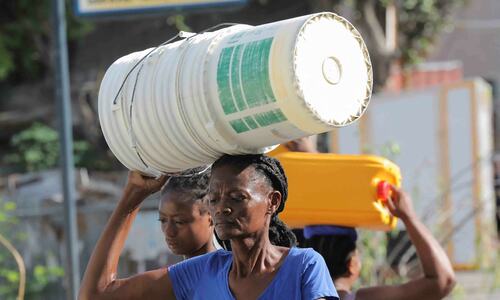 Haiti unrest worsens misery as residences face water shortage Haiti unrest worsens misery as residences face water shortage