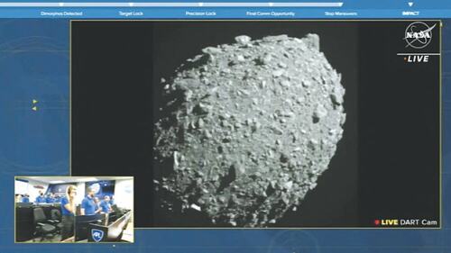 Spacecraft successfully &lsquo;crashes&rsquo; into asteroid