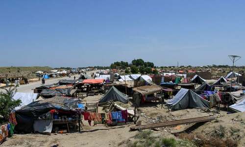 Most flood-hit families sleeping in tents as winter sets in Most flood-hit families sleeping in tents as winter sets in