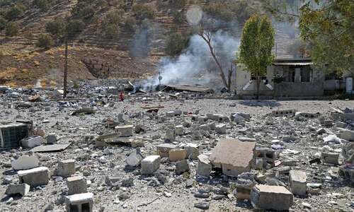 Iran hits &lsquo;dissident&rsquo; Iraq sites; nine killed