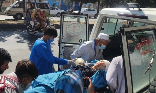 Kabul classroom bombing death toll at least 35: UN Kabul classroom bombing death toll at least 35: UN