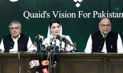 Maryam chides own govt over ‘leeway to Imran’ Maryam chides own govt over ‘leeway to Imran’