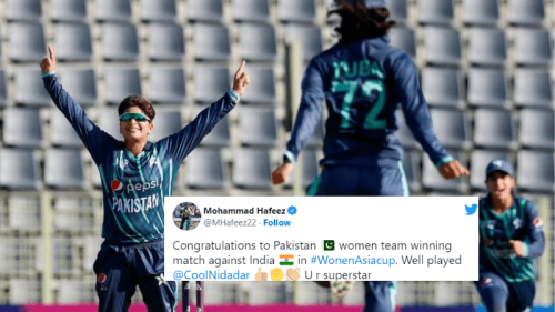 The Pakistan women&rsquo;s cricket team is making everyone proud for their win over India in the Women&rsquo;s Asia Cup