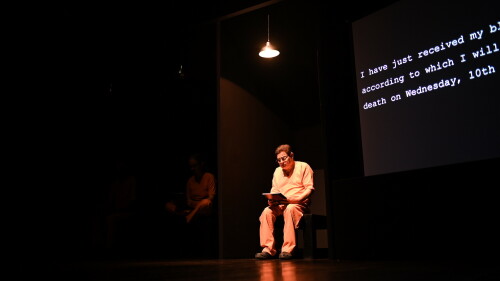 Samiya Mumtaz, Sarmad, Erfan Khoosat’s haunting readings of letters of death row inmates leave Islamabad audience in tears Samiya Mumtaz, Sarmad, Erfan Khoosat’s haunting readings of letters of death row inmates leave Islamabad audience in tears