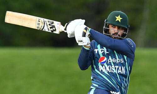 Nawaz steadies ship as Pakistan squeeze past Bangladesh in T20 series
