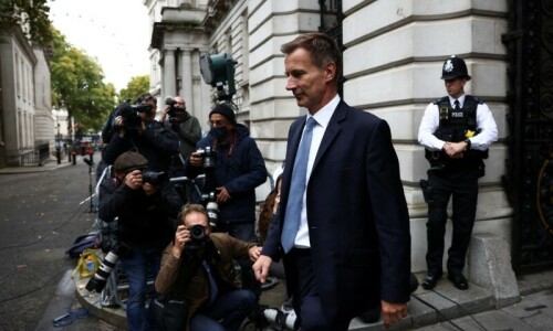 As UK&rsquo;s PM Truss fights for her job, new finance minister warns of tough decisions