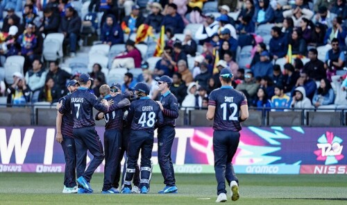 Frylinck stars as Namibia stun Sri Lanka in T20 World Cup opener Frylinck stars as Namibia stun Sri Lanka in T20 World Cup opener