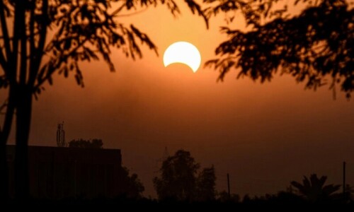 Partial solar eclipse from Iceland to India on Tuesday