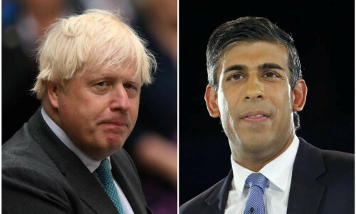 Boris Johnson, Rishi Sunak eye comeback ahead of Tory vote Boris Johnson, Rishi Sunak eye comeback ahead of Tory vote