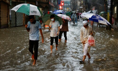 Nine dead, million seek shelter as cyclone hits Bangladesh