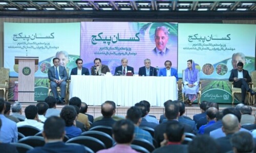 PM Shehbaz announces Rs1,800bn agriculture package to facilitate loans, inputs PM Shehbaz announces Rs1,800bn agriculture package to facilitate loans, inputs