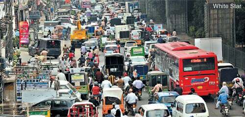 Traffic mess dampens excitement of cricket match