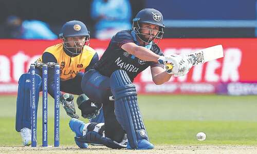 &lsquo;Historic day&rsquo; as Namibia stun Sri Lanka in World Cup opener