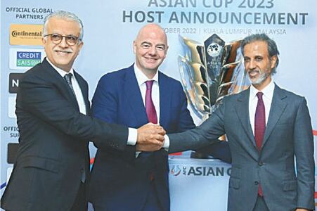 Qatar to stage 2023 Asian Cup,  most likely in early 2024