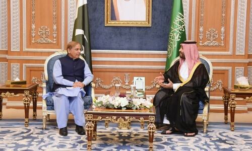 Saudi crown prince orders release of Pakistani pilgrims arrested for sloganeering at Masjid-i-Nabwi Saudi crown prince orders release of Pakistani pilgrims arrested for sloganeering at Masjid-i-Nabwi