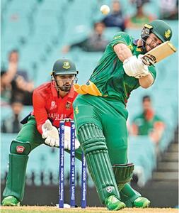 Rossouw blasts century as SA rout Bangladesh