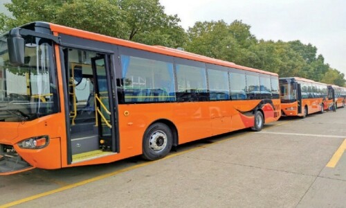 30 buses from China due in Jan for 13 new routes in Islamabad 30 buses from China due in Jan for 13 new routes in Islamabad