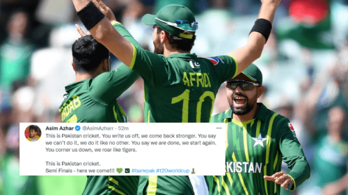 Pakistanis overjoyed over Team Green&rsquo;s victory against Bangladesh and for qualifying to the semis