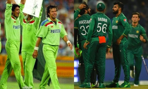 In pictures: Against all odds, Pakistan lifted the World Cup trophy in 1992 In pictures: Against all odds, Pakistan lifted the World Cup trophy in 1992