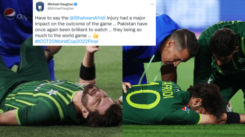 Pakistani Twitter prioritises Shaheen Shah Afridi&rsquo;s health over a single World Cup final