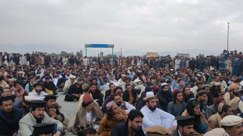 Hundreds rally in South Waziristan’s Wana against wave of terrorism Hundreds rally in South Waziristan’s Wana against wave of terrorism
